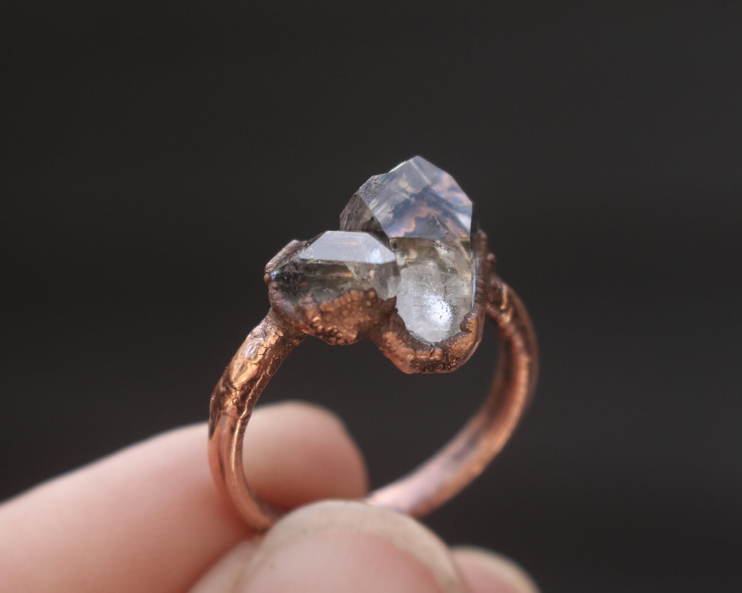 Quartz ring - Size 7.5