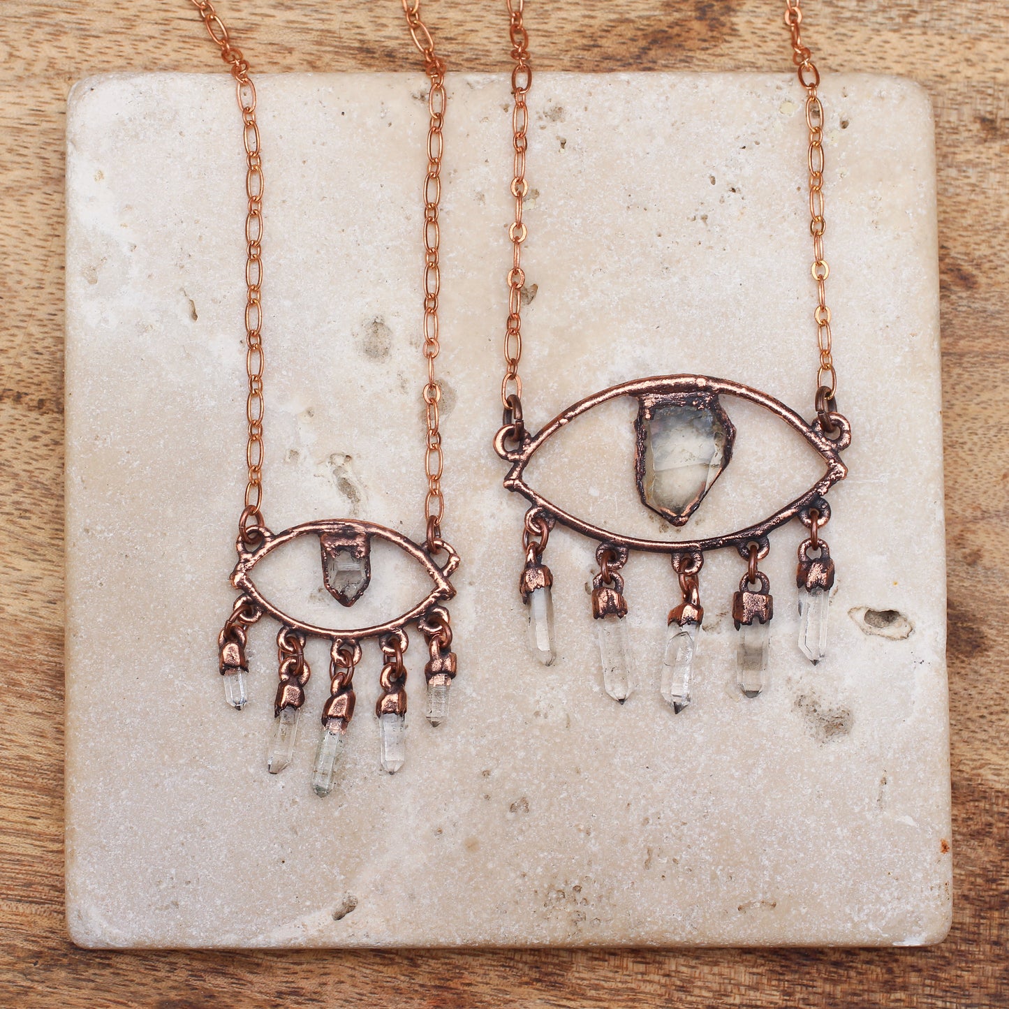 Quartz Eye Necklace