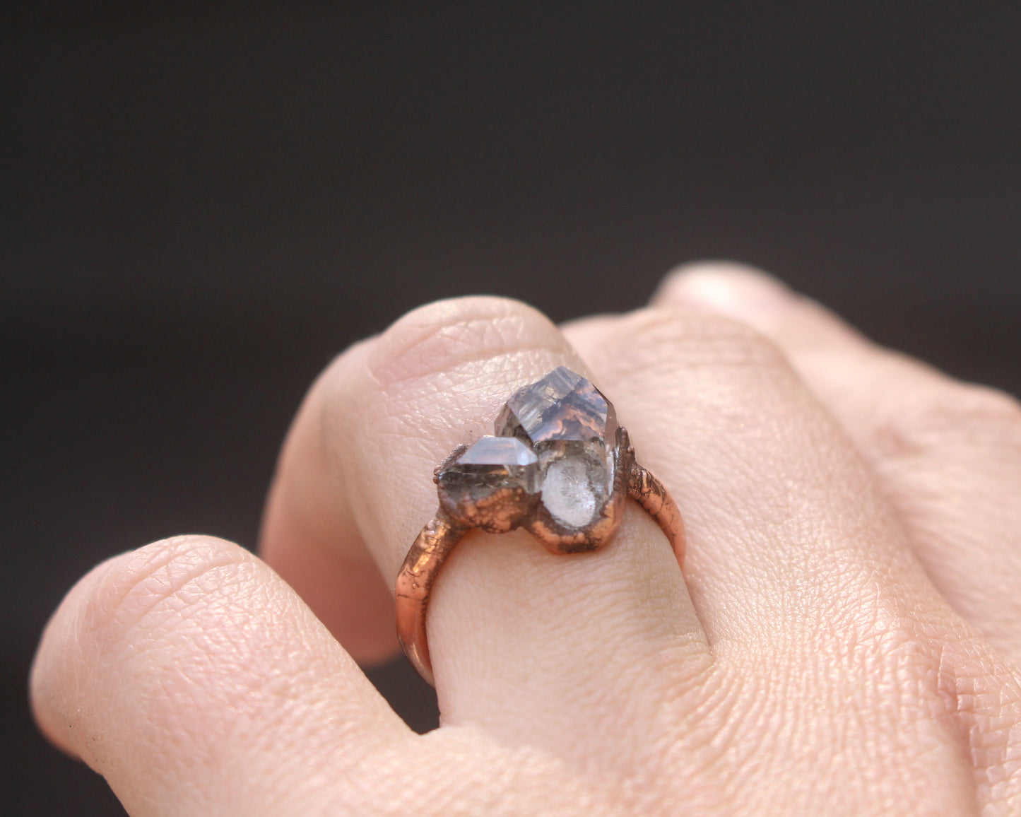 Quartz ring - Size 7.5