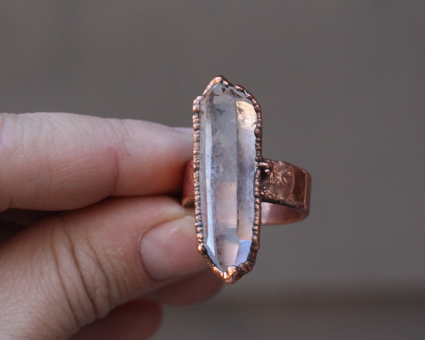 Quartz ring - size 11