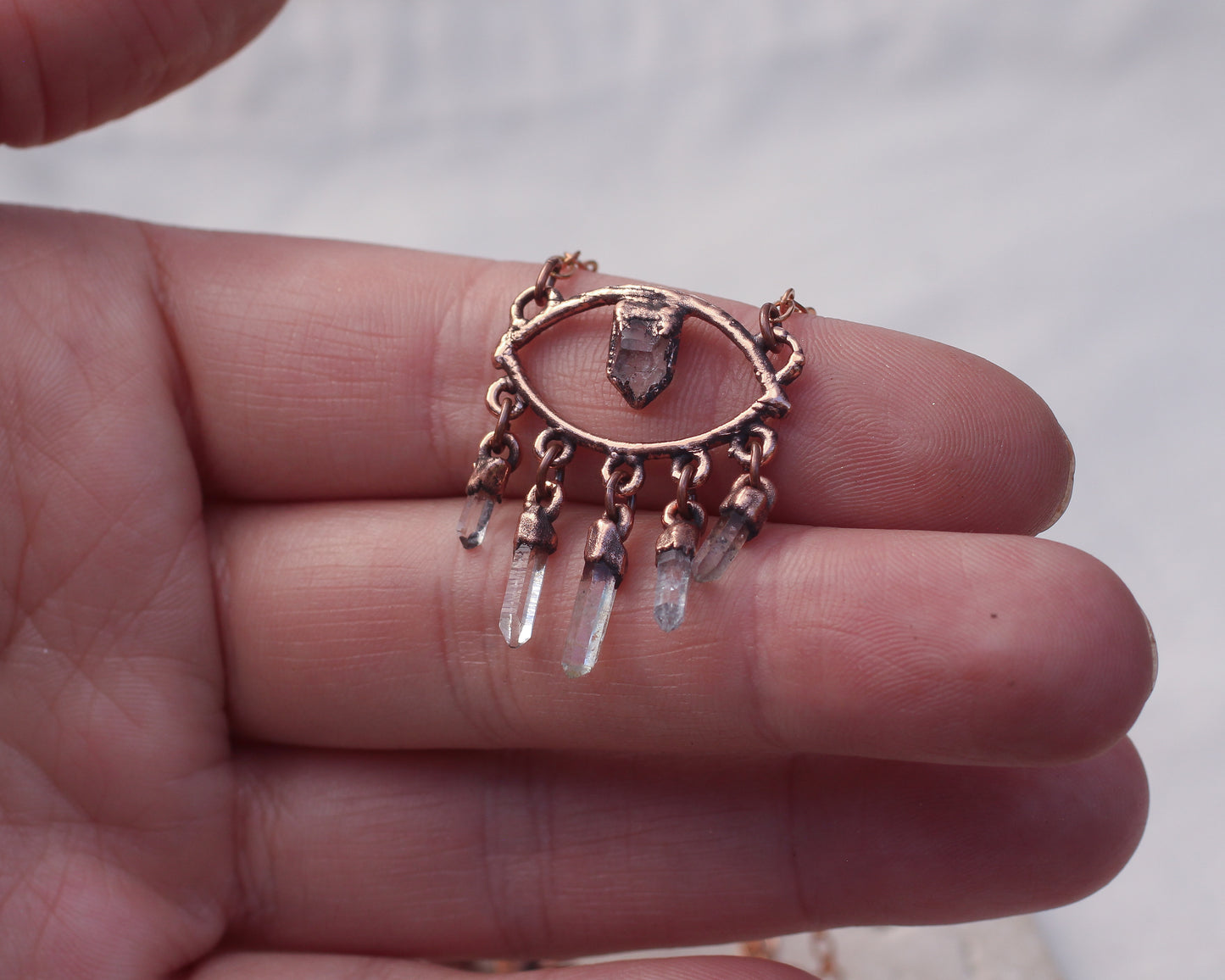Little Quartz Eye necklace
