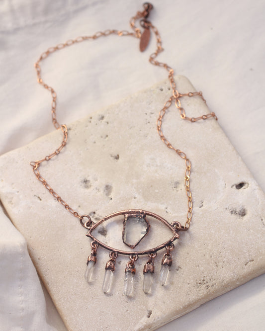 Quartz Eye Necklace