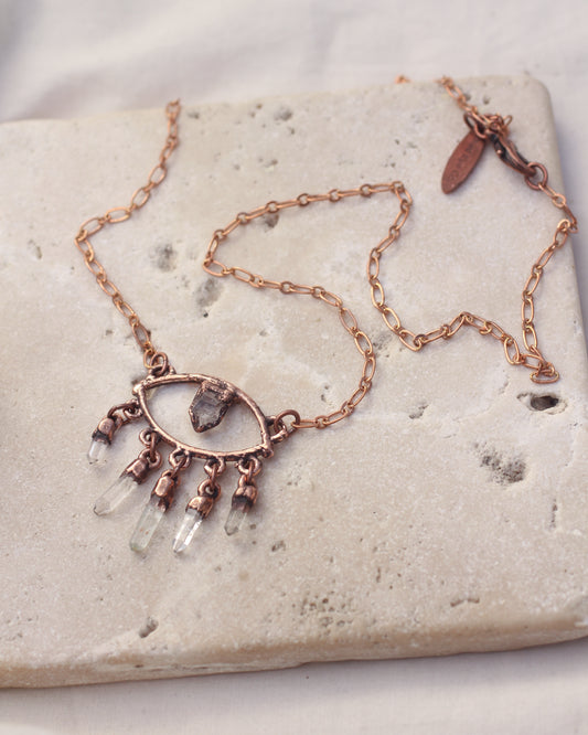 Little Quartz Eye necklace