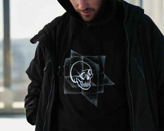 Quantum Third Eye Co. glow in the dark hoodie