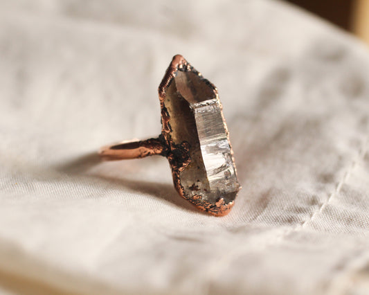 Smoky Quartz ring - Size 6.25